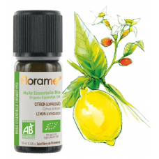 Florame organiska citrona ēteriskā eļļa, 10ml